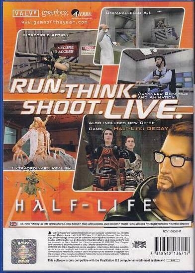 Half-Life - PS2 (Genbrug)